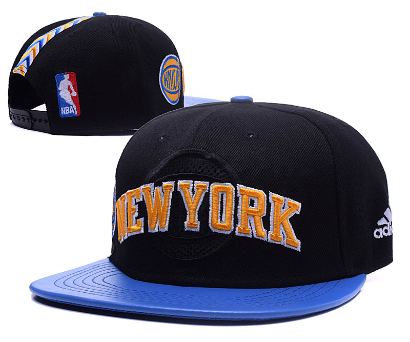 Knicks Fresh Logo Blue Adjustable Hat GS