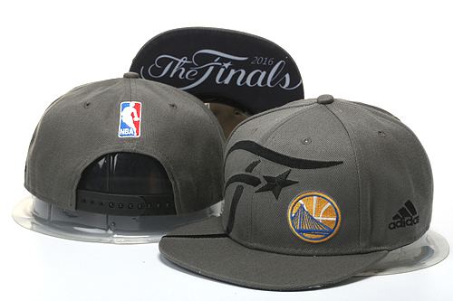 Warriors Fresh 2016 NBA Finals Adjustable Hat GS