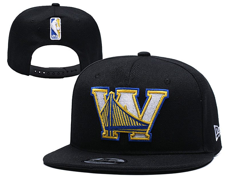 Warriors Team Black Adjustable Hat YD