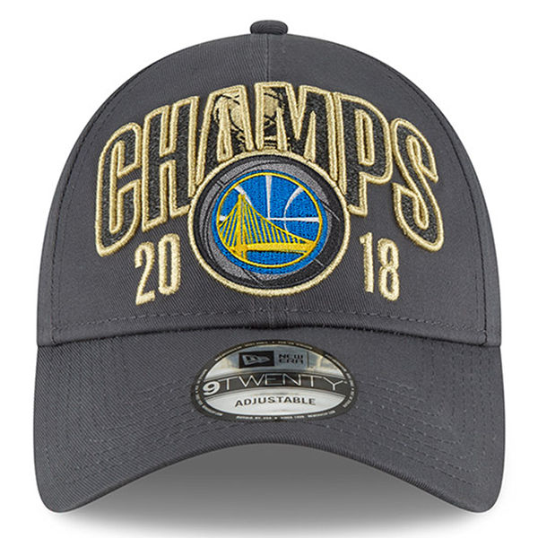 Warriors Team Logo 2018 Champions Peaked Adjustable Hat SG
