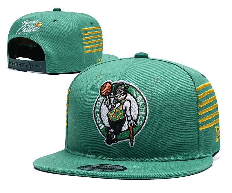 Celtics Fresh Logo Green Adjustable Hat YD