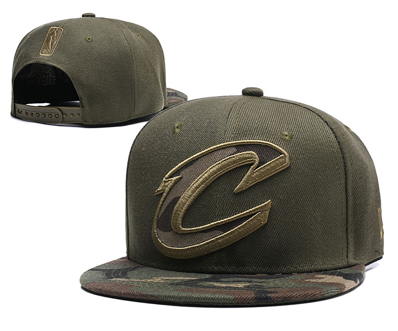 Cavaliers Fresh Logo Olive Camo Adjustable Hat YD