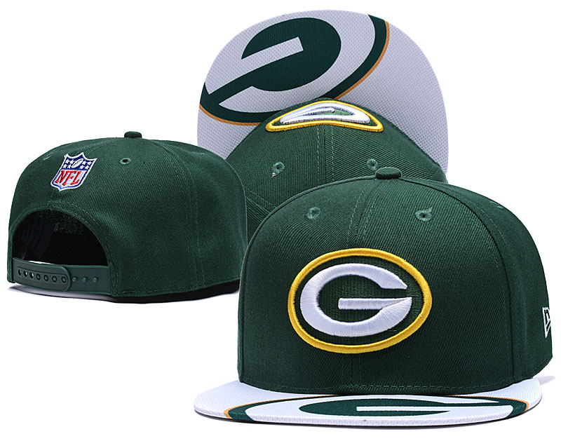 Packers Fresh Logo Green White Adjustable Hat YD