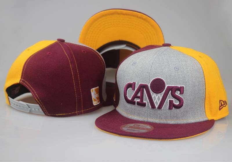 Cavaliers Team Logo Gray Red Adjustable Hat LT