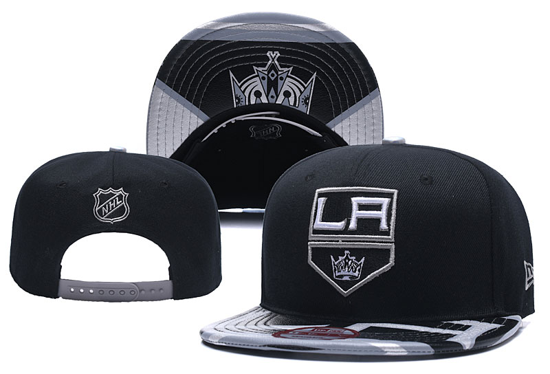 Los Angeles Kings Fresh Logo Black Adjustable Hat YD