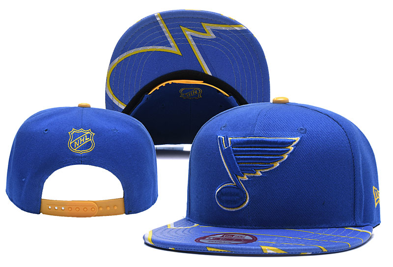 St. Louis Blues Team Logo Blue Adjustable Hat YD