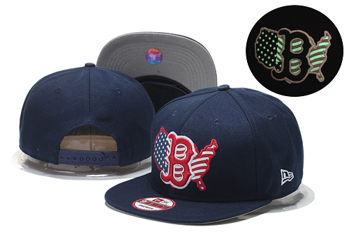 Red Sox Fresh Logo Navy Adjustable Hat GS