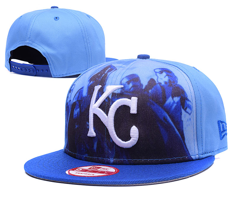 Royals Fresh Logo Blue Game Adjustable Hat GS