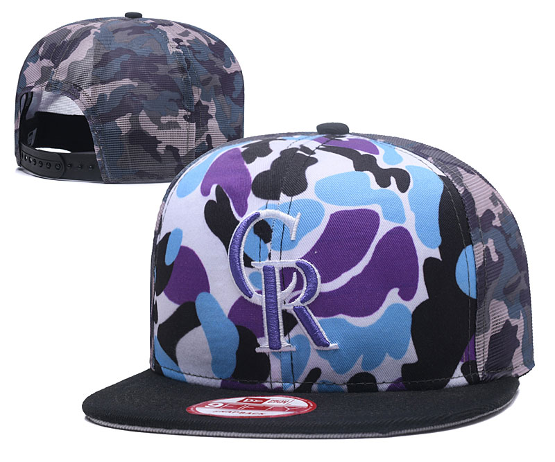 Royals Team Logo Camo Adjustable Hat GS