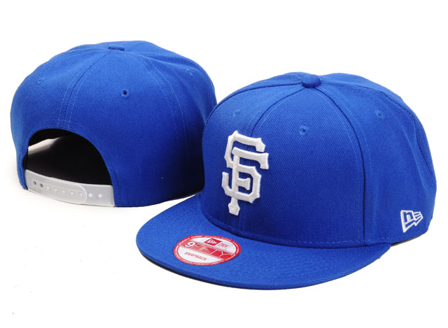 San Francisco Giants Team Logo Blue Adjustable Hat GS