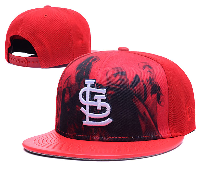 St. Louis Cardinals Fresh Logo Red Game Adjustable Hat GS