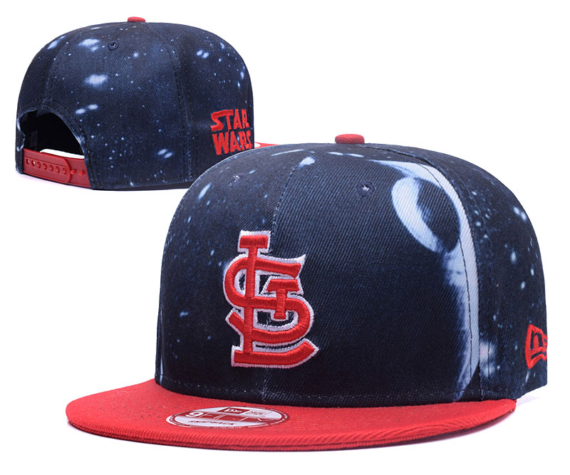 St. Louis Cardinals Team Logo Galaxy Adjustable Hat GS