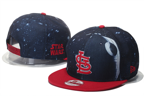 St. Louis Cardinals Team Logo Game Navy Red Adjustable Hat GS