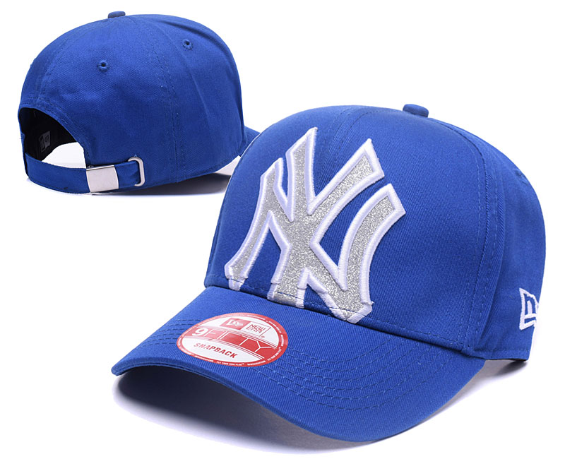 Yankees Fresh Big Logo Blue Adjustable Hat GS