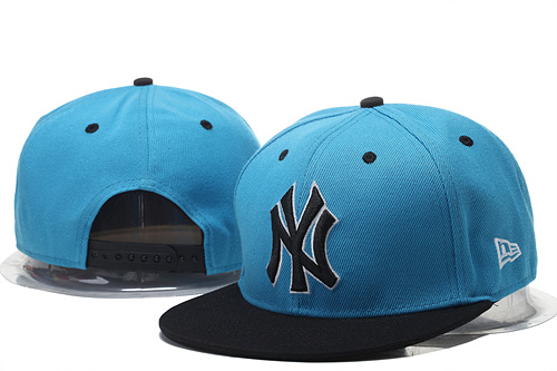Yankees Fresh Logo Blue Black Adjustable Hat GS