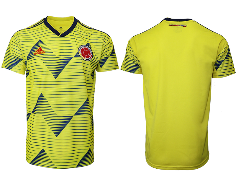2019-20 Colombia Home Thailand Soccer Jersey