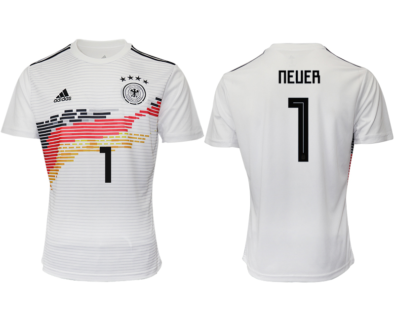 2019-20 Germany 1 NEUER Home Thailand Soccer Jersey