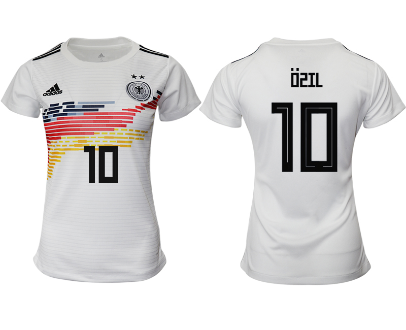 2019-20 Germany 10 OSIL Home Women Soccer Jersey