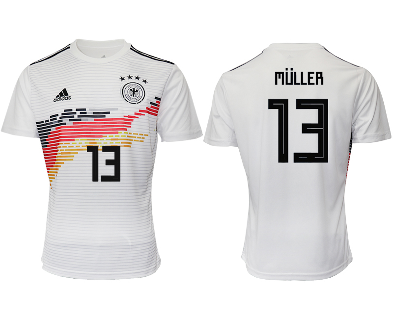 2019-20 Germany 13 MULLER Home Thailand Soccer Jersey - Click Image to Close