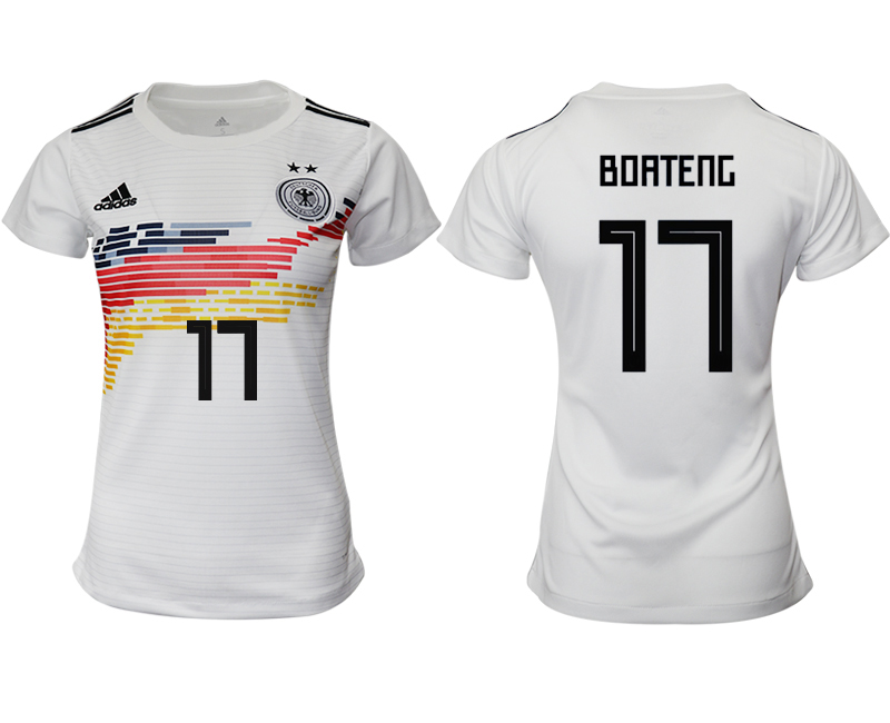 2019-20 Germany 17 BOATENG Home Women Soccer Jersey - Click Image to Close