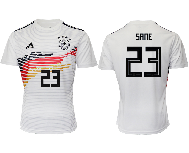 2019-20 Germany 23 SANE Home Thailand Soccer Jersey - Click Image to Close