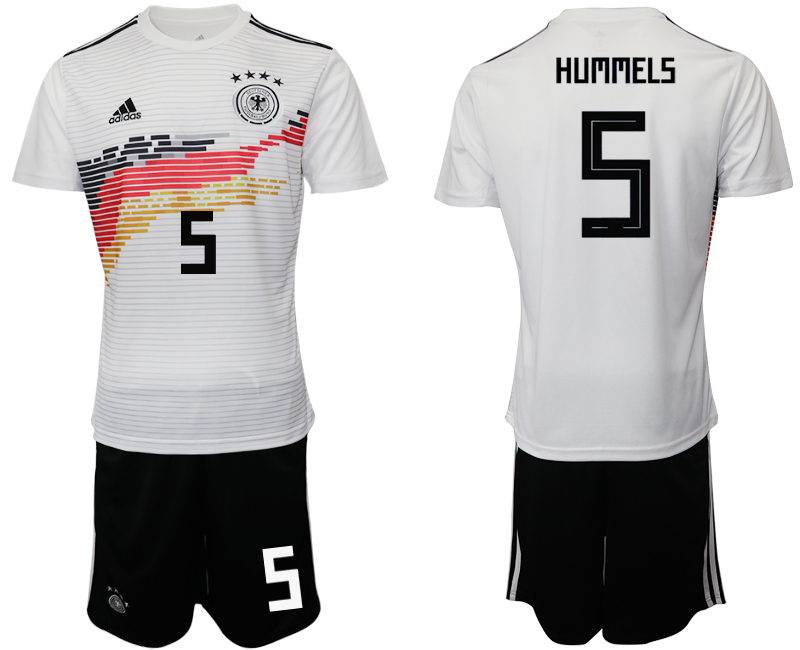 2019-20 Germany 5 HUMMELS Home Soccer Jersey