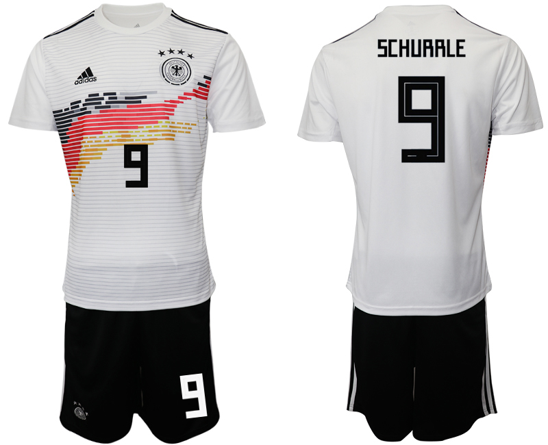 2019-20 Germany 9 SCHURRLE Home Soccer Jersey