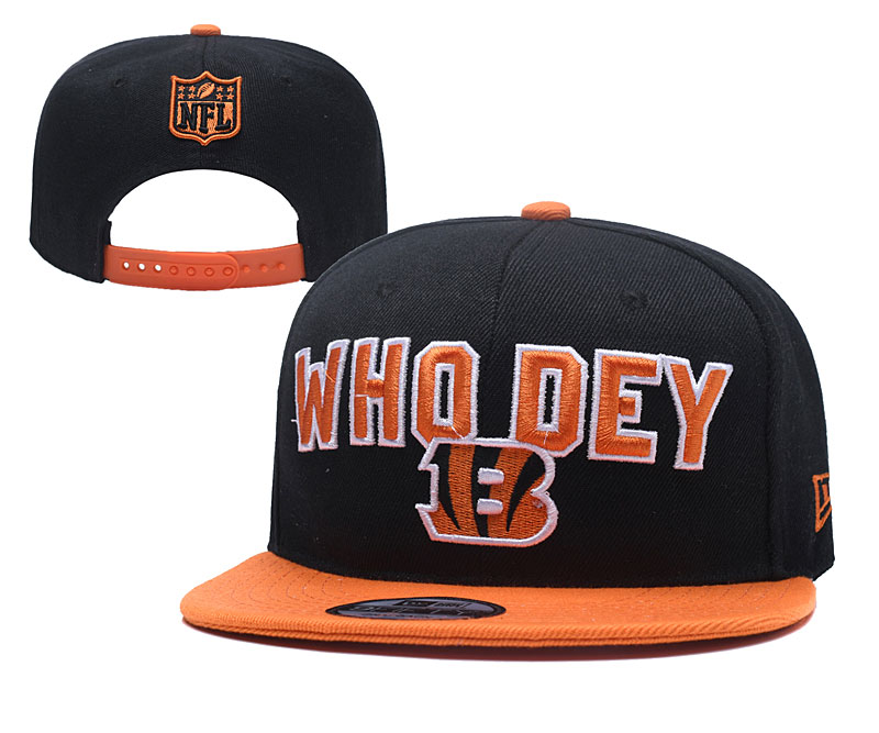 Bears Team Logo Black Orange Adjustable Hat YD
