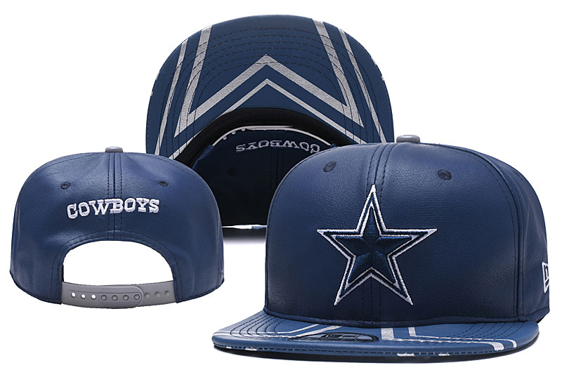 Cowboys Team Logo All Navy Adjustable Hat YD