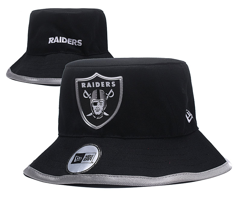 Raiders Team Black Wide Brim Hat YD
