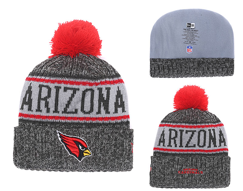 Arizona Cardinals Team Logo Gray Knit Hat YD