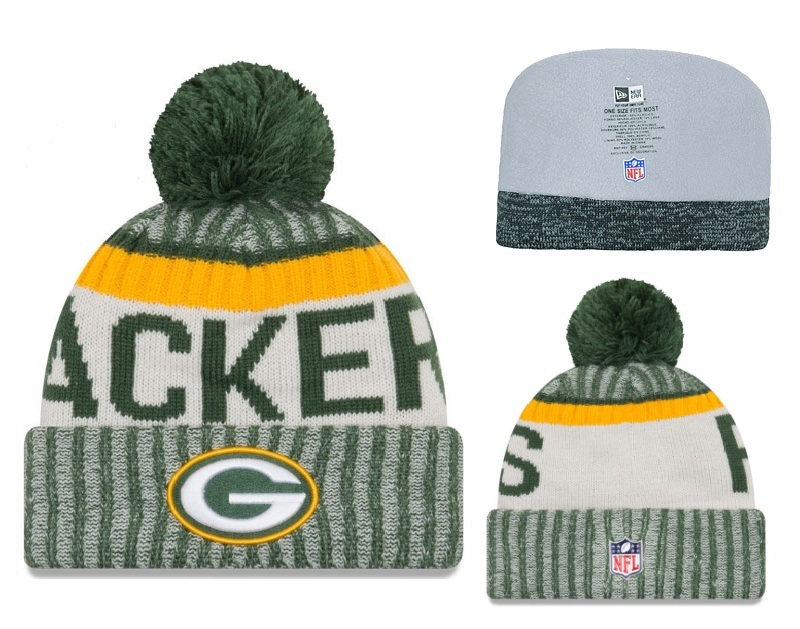 Packers Fresh Logo 2017 Sideline Knit Hat