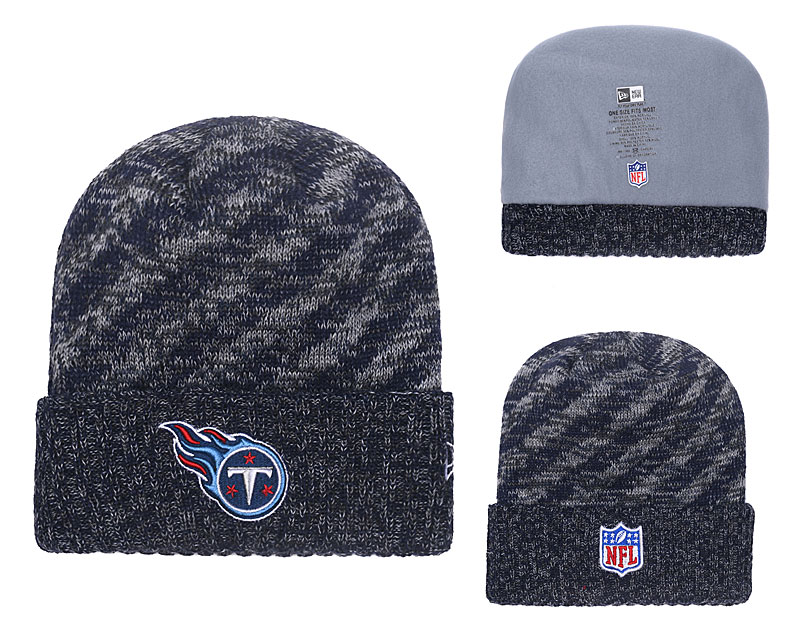 Titans 2018 NFL Sideline Navy Cold Weather Knit Hat YD