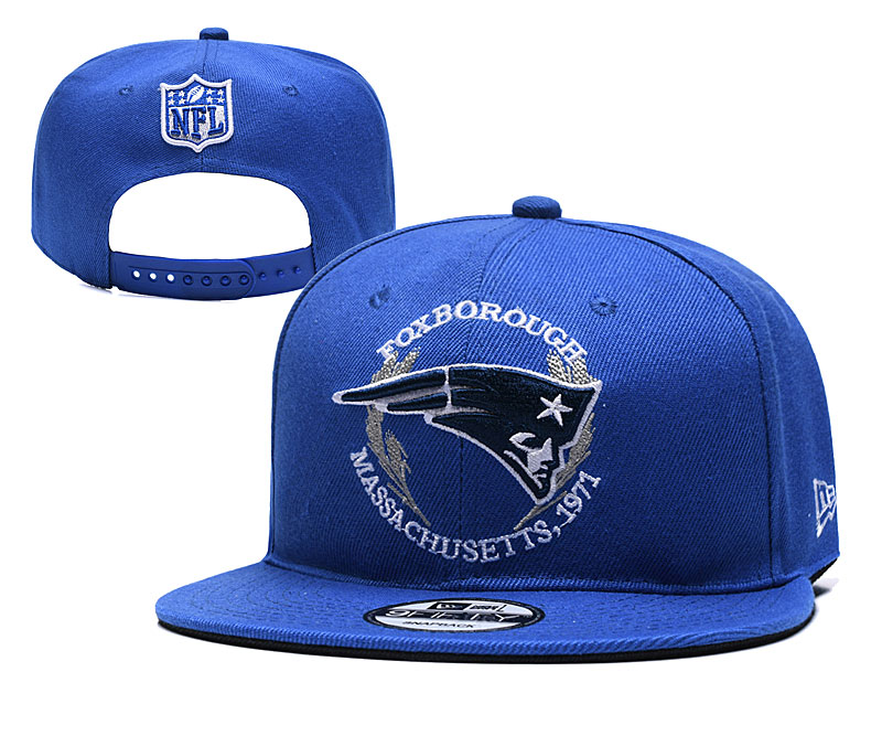 Patriots Team Logo Blue Adjustable Hat YD