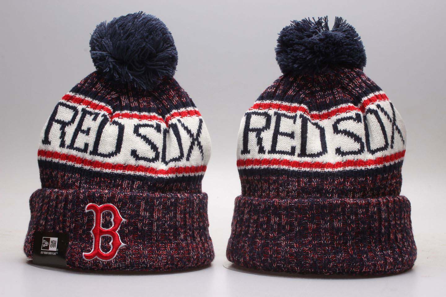 Red Sox Fresh Logo Red Knit Hat YP