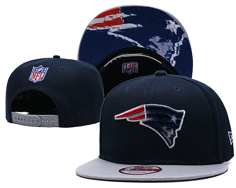 Patriots Team Logo Black Adjustable Hat TX