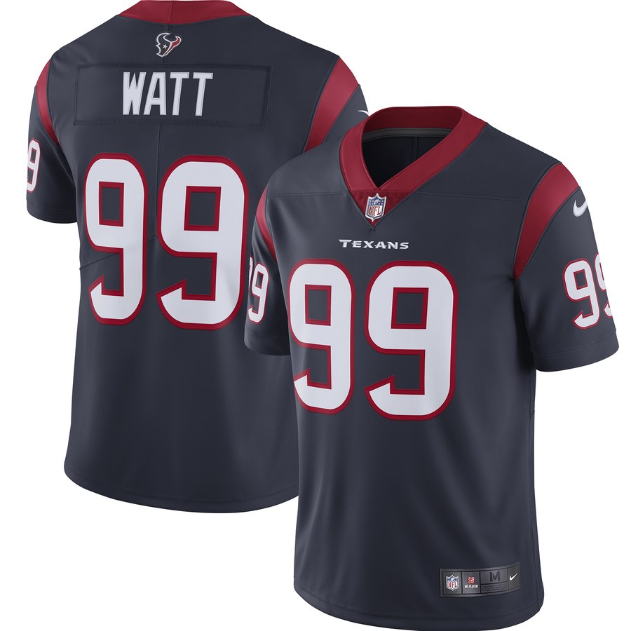 Nike Texans 99 J.J. Watt Navy Youth New 2019 Vapor Untouchable Limited Jersey - Click Image to Close