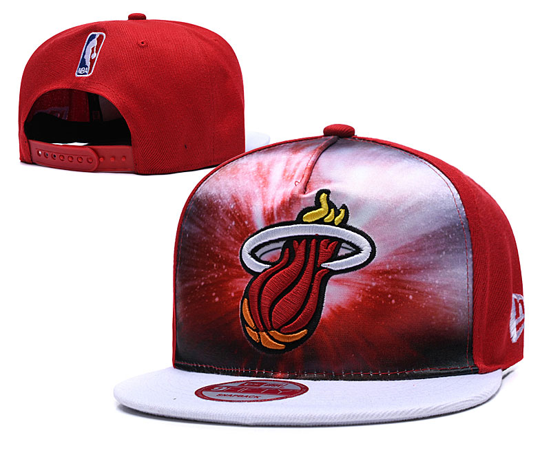 Heat Galaxy Team Logo Red Adjustable Hat TX