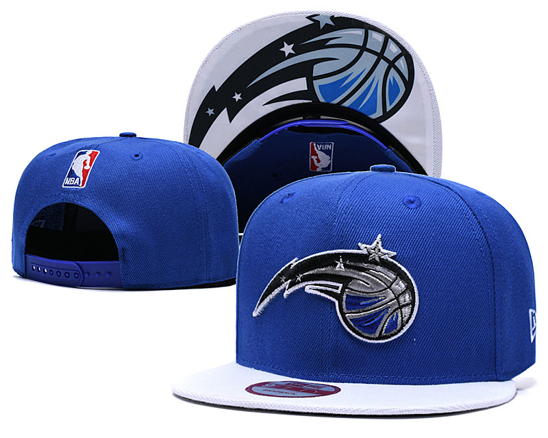 Magic Team Logo Blue Adjustable Hat TX