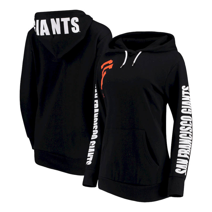 San Francisco Giants G III 4Her by Carl Banks Women's 12th Inning Pullover Hoodie Black