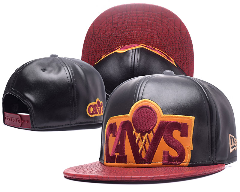 Cavaliers Fresh Logo Black Red Adjustable Hat GS