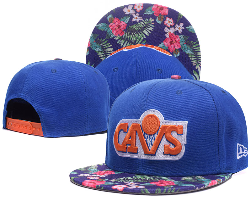 Cavaliers Team Logo Blue Adjustable Hat GS