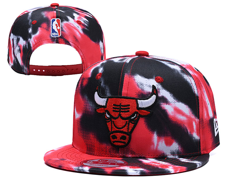 Bulls Team Logo Colorful Adjustable Hat YD