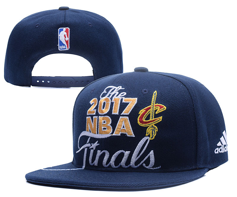 Cavaliers Team Logo 2017 NBA Finals Adjustable Hat YD