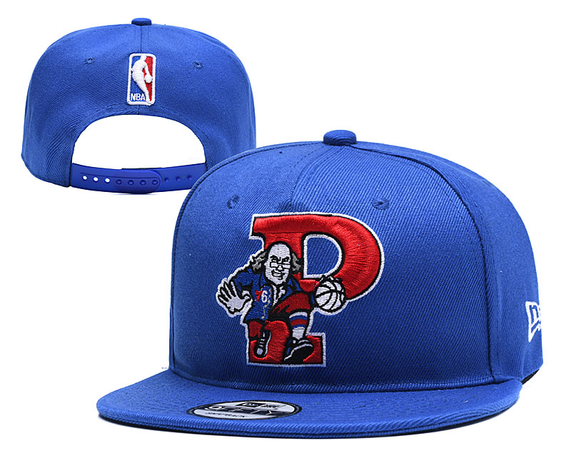 Pacers Team Logo Blue Adjustable Hat YD