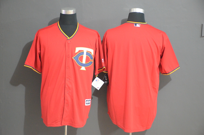 Twins Blank Red Cool Base Jersey