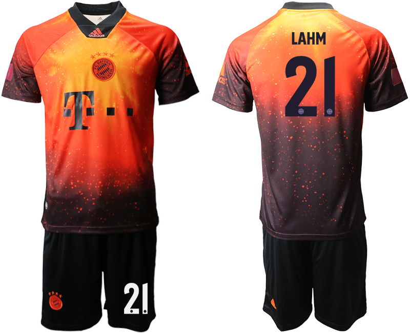 2018-19 Bayern Munich 21 LAHM FIFA Digital Kit Soccer Jersey