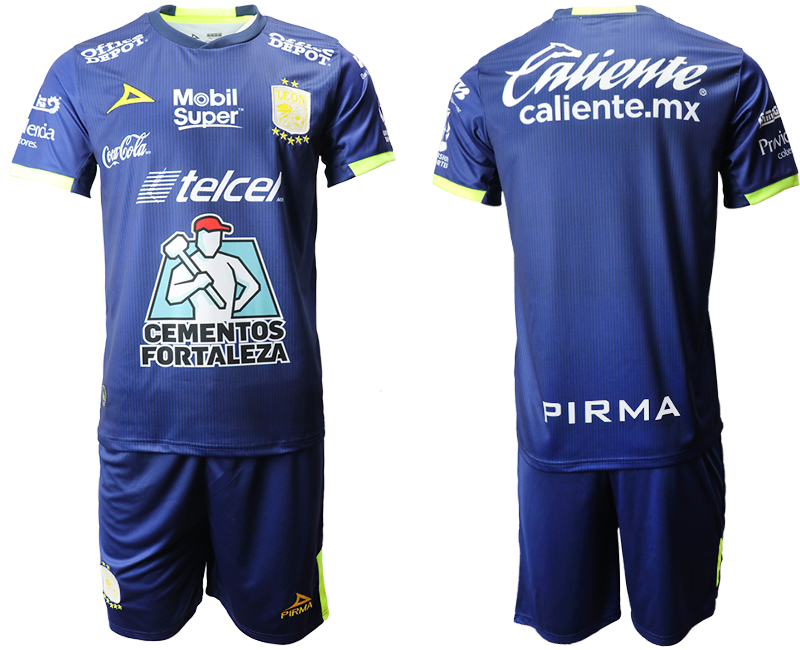 2019-20 Club Leon Away Soccer Jersey - Click Image to Close