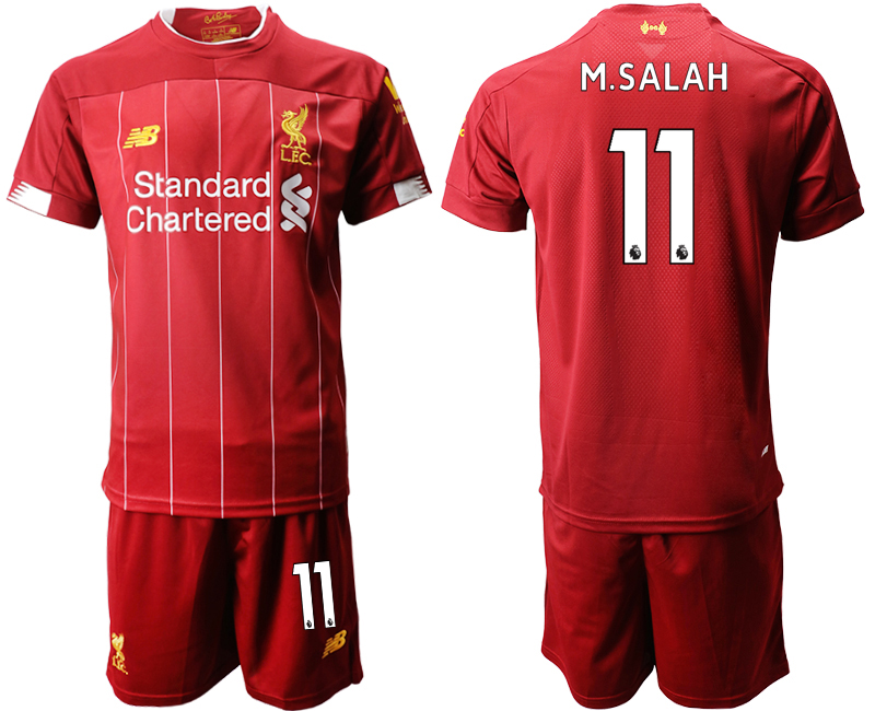 2019-20 Liverpool 11 M.SALAH Home Soccer Jersey