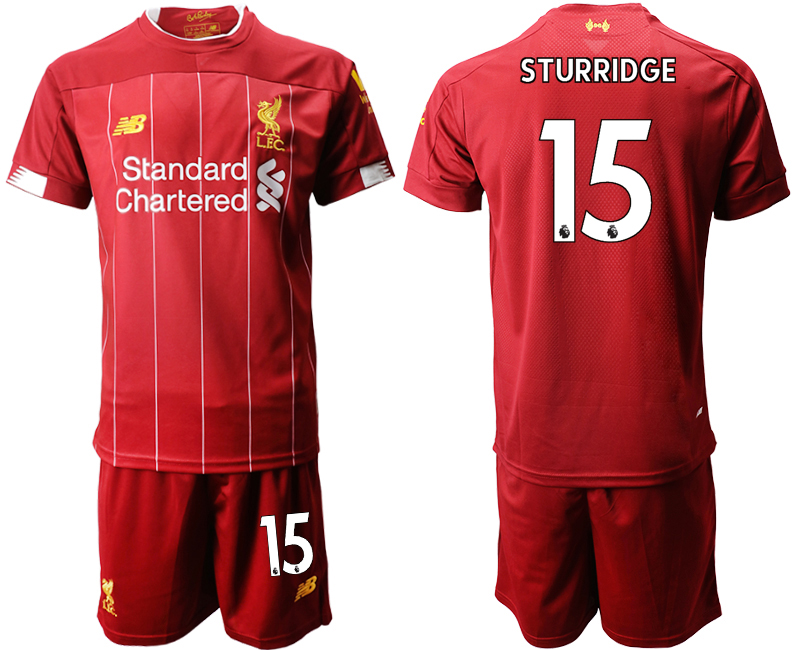 2019-20 Liverpool 15 STURRIDGE Home Soccer Jersey - Click Image to Close